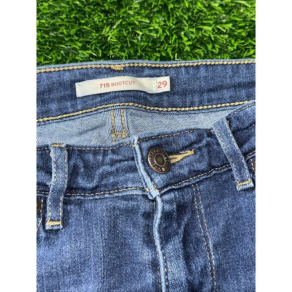 Levi’s 715 Bootcut Jeans Women’s Size 29 29x32 - Picture 7 of 10